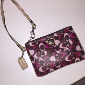 Coach Wristlet